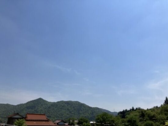 天気は快晴!