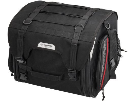 CT125ハンターカブの低予算・高容量のシートバック⑤:コミネ(KOMINE) シートバッグ Black Free SA-241 38~56L