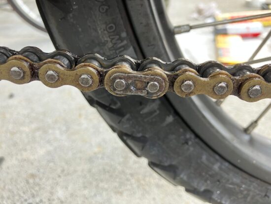 CT125ハンターカブのチェーンクリップを探す