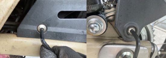 CT125ハンターカブのボルトは5mm