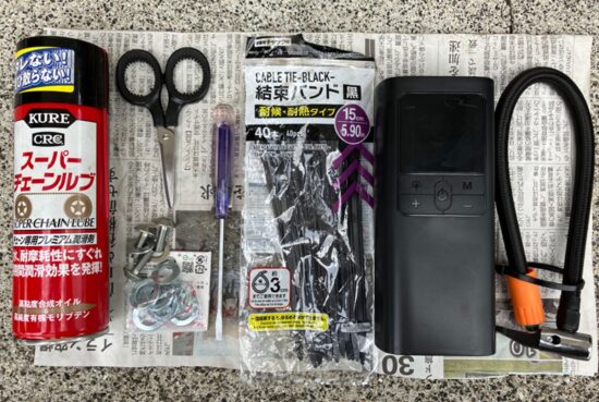 CT125ハンターカブにプラスワンで装備すると便利な車載アイテム