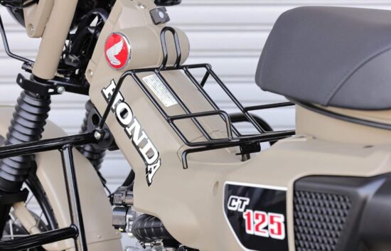キャンプ向けセンターキャリア:キジマ ハンターカブ CT125 センターキャリア