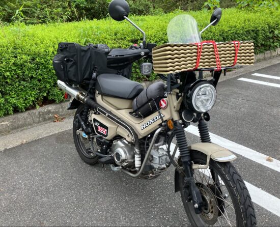 CT125ハンターカブのキャンプ向けセンターキャリア:まとめ