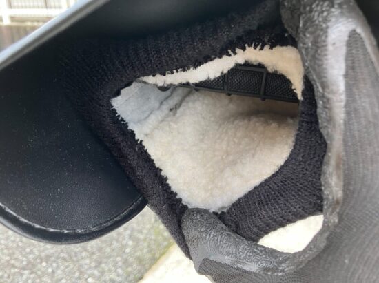 ハンドルカバーは保温性も大切